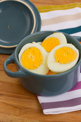 boiled eggs