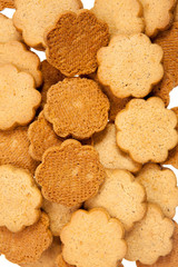 Gingerbread cookies background
