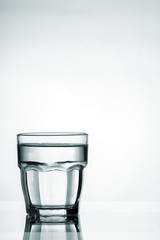 Glass of cold water