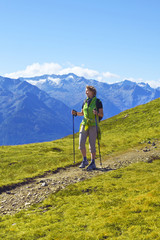 Obraz premium nordic walking in Östereich