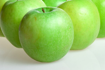 green apples