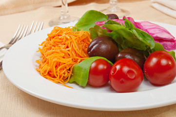 Marinated vegetables