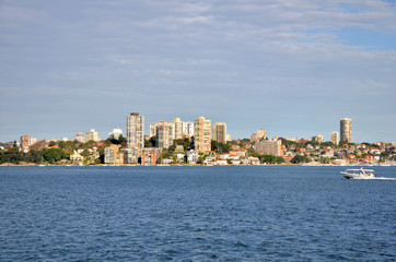Residential Buildings in a Harbourside Suburb of Sydney