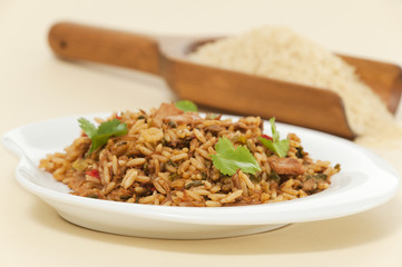 Arroz con Pollo