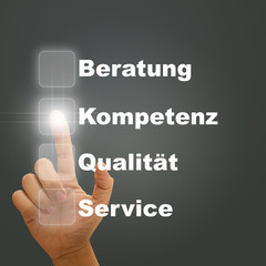 Drücken Sie die Taste.