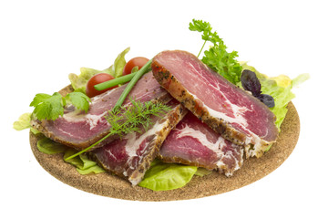Smoked beef