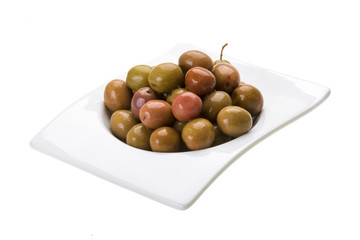 Marinated olives