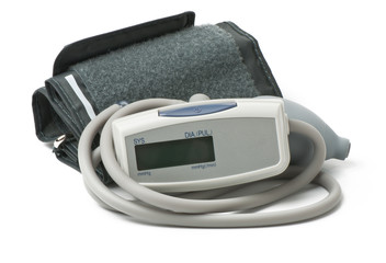 Fototapeta premium tonometer isolated on white background