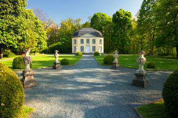 der Pavillon Sophienlust im Schlosspark Burgk
