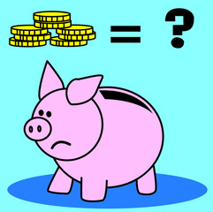 tirelire, argent, salaire, paye, monnaie, économie, or