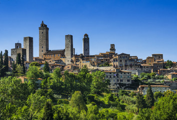 Fototapeta na wymiar San Gimignano, Toskania