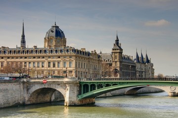Fototapeta na wymiar Paris - Ile de la cité