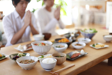 家族の食卓 Stock Photo Adobe Stock