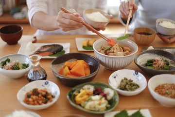 日本の朝食