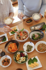 日本の朝食