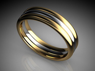 The beauty wedding ring