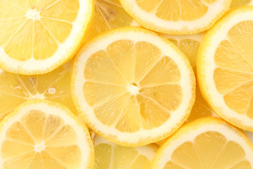 Lemon slices background