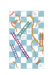 Snakes and ladders - 50770110