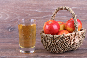 apples in a basket