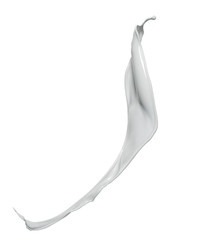 splashes of white paint