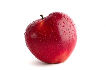Red juicy apple
