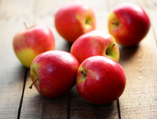 Reife Äpfel