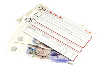 Sales Invoice And Cash