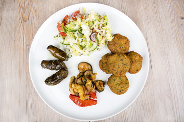 Healthy vegetarian lunch or dinner
