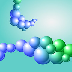 Bubbles. Abstract backgraund.