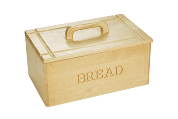 Wooden bread bin.