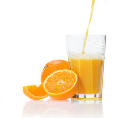 Fresh orange juice