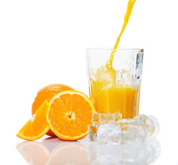 Fresh orange juice
