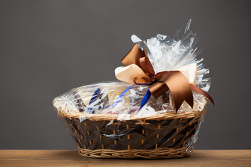 gift in a basket