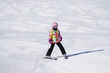 petite skieuse
