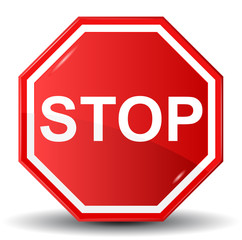 Vector illustration of Stop sign - 50784753