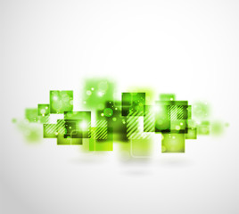 Obraz premium Green abstract background