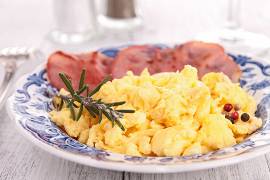 Scrambled Eggs And Bacon