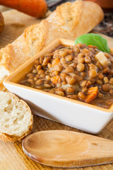 Lentil soup