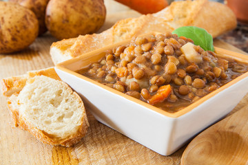 Lentil soup