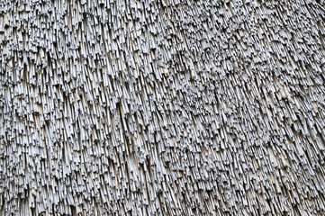 Fototapeta premium hay or dry grass background on roof