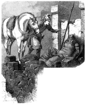 Medieval Pair - Siegfried & Brunhild
