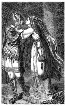 Barbarian Pair : Kissing