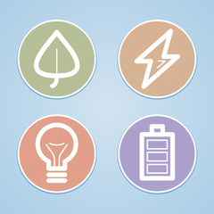 Ecology icon set.