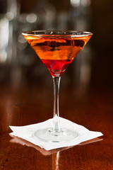 layered cocktail