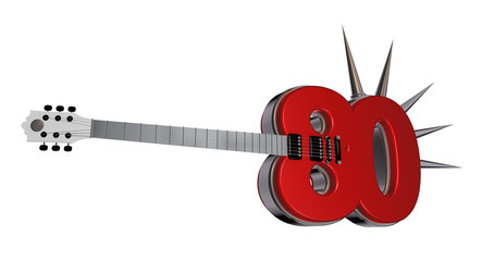 number eighty guitar