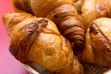 fresh croissant