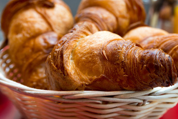 fresh croissant
