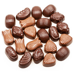 Assorted chocolate candies