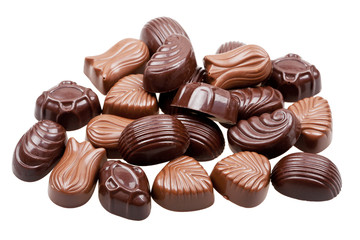 Assorted chocolate candies