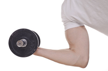 Fototapeta na wymiar Biceps